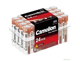 Camelion..LR 6 Plus Alkaline PB-24 (LR6-PB24, батарейка,1.5В)  (24 шт. в уп-ке)