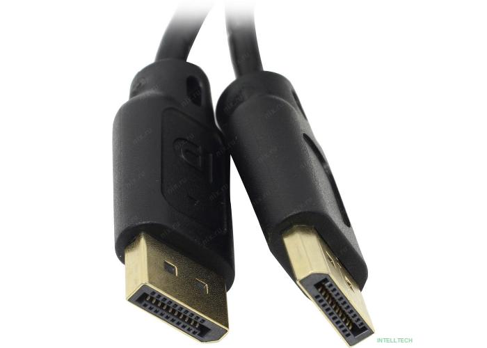 Exegate EX284912RUS Кабель DisplayPort (20M-20M) 1.8м ExeGate <EX-CC-DP-1.8> v1.2, позол. контакты