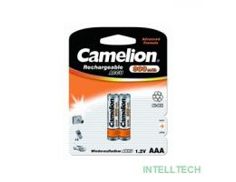 Camelion   AAA- 900mAh Ni-Mh BL-2 (NH-AAA900BP2, аккумулятор,1.2В)  (2 шт. в уп-ке)