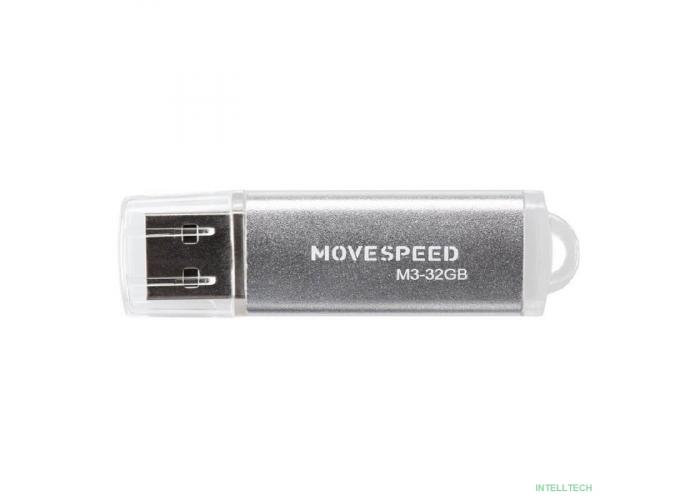 Move Speed USB  32GB M3 серебро (M3-32G) (174363)
