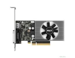 Palit PCI-E PA-GT1030 2GD4 nVidia GeForce GT 1030 2048Mb 64bit DDR4 1151/2100 DVIx1/HDMIx1/HDCP Ret low profile NEC103000646-1082F RTL