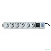 ZIS Сетевой фильтр Pilot - S {5 евро, 1 росс.} 3 м  