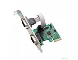 KS-is KS-575 Контроллер PCIe COM RS232 x 2