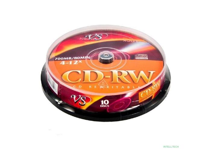 VS CD-RW 80 4-12x CB/10 (VSCDRWCB1001)