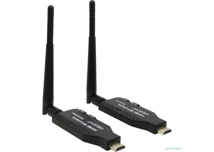 ORIENT VE056, WiFi HDMI Extender (Tx+Rx), HDMI беспроводной удлинитель до 50 м, HDMI 1.3, 1080p@60Hz, HDCP1.2, питание от USB (31371)