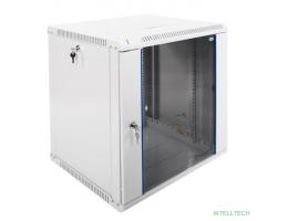 ЦМО Шкаф телекоммуникационный настенный разборный 12U (600х520) дверь стекло (ШРН-Э-12.500)(1 коробка)