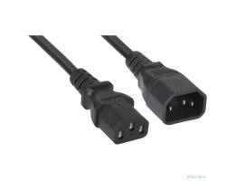 Cabeus PC-189-VDE-1.2M Кабель питания монитор-компьютер IEC 320 C13 - IEC 320 C14 (3x0.75). 1.2м