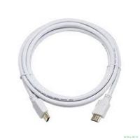 Кабель HDMI Cablexpert CC-HDMI4-W-10, 19M/19M, v2.0, медь, позол.разъемы, экран, 3 м, белый, пакет