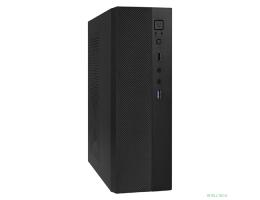 Exegate EX291267RUS Корпус Desktop ExeGate MI-301U (mATX/mini-ITX, без БП, 1*USB+1*USB3.0, аудио, черный)