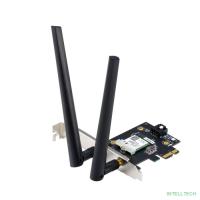 ASUS PCE-AXE5400 Сетевой адаптер WiFi 6E Bluetooth 5.2 2402+2402+574Mbps 6GHz/5GHz/2.4GHz 