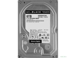 6TB WD Black (WD6004FZWX) {Serial ATA III, 7200 rpm, 256Mb buffer, замена WD6003FZBX}