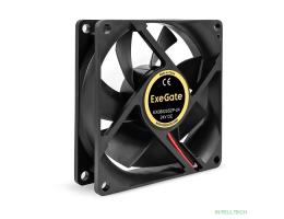Exegate EX295206RUS Вентилятор 24B DC ExeGate EX08025S2P-24 (80x80x25 мм, Sleeve bearing (подшипник скольжения), 2pin, 2800RPM, 28dBA)