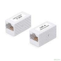 Cabeus CA-8p8c-C6 Проходной адаптер, RJ45-RJ45 (8p8c), категория 6, неэкранированный 