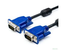 Кабель интерфейсный VGA Filum FL-C-VGAM-VGAM-1.8M 1.8 м., черный, разъемы: VGA male-VGA male, пакет