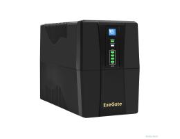 Exegate EP285603RUS ИБП ExeGate SpecialPro UNB-600.LED.AVR.EURO <600VA/360W, LED, AVR, 2 евророзетки, Black>