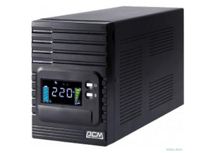 PowerCom Smart King Pro+ SPT-3000-II LCD ИБП {Line-Interactive, 3000VA/2400W,  Tower, 8 xC13 + 1 xC19, USB, SNMP Slot} (1152569)