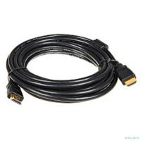 5bites APC-014-010 Кабель  HDMI M / HDMI M V1.4b, высокоскоростной, ethernet+3D, зол.разъемы, ферр.кольца, 1м.