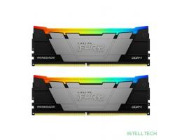 Kingston 64GB 3600MT/s DDR4 CL18 DIMM (Kit of 2) FURY Renegade RGB KF436C18RB2AK2/64 Kingston 64GB 3600MT/s DDR4 CL18 DIMM (Kit of 2) FURY Renegade RGB KF436C18RB2AK2/64