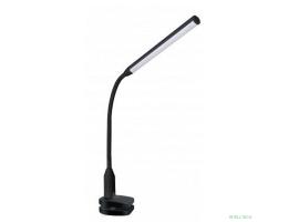 Camelion KD-793  C02 чёрный  LED (Свет-к настол.,6 Вт,зажим-струбцина,230В,сенс.вкл-е,4 ур.ярк,4000К)
