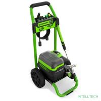 Greenworks GDPW60DP Мойка высокого давления аккумуляторная, 60V, 250 бар, бесщеточная, с портом на 2 АКБ [5106207]