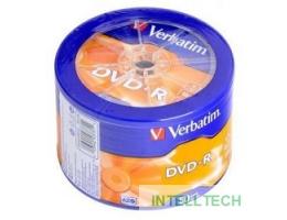 Verbatim  Диски DVD-R  4.7Gb 16-х, 50шт. Shrink (43731)