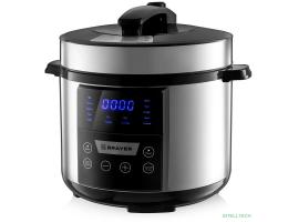 BRAYER BR2400 Мультиварка, 900 Вт, 5 л, 12 программ,сенсор.упр,таймер 24 ч
