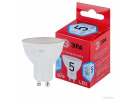 Эра Б0050689 Лампочка светодиодная RED LINE LED MR16-5W-840-GU10 R GU10 5 Вт софит нейтральный белый свет
