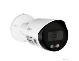 DAHUA DH-IPC-HFW2249SP-S-IL-0360B Уличная цилиндрическая IP-видеокамера SmartDualLight 2Мп, 1/2.8” CMOS, объектив 3.6мм, видеоаналитика, микрофон, ИК 30м, LED 30м, IP67, металл