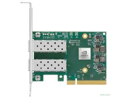 Mellanox MCX631102AN-ADAT ConnectX-6 Lx EN adapter card, 25GbE, Dual-port SFP28, PCIe 4.0 x8, No Crypto, Tall Bracket