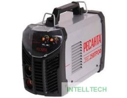 Ресанта САИ 250 65/31 Сварочный аппарат инверторный ПРОФ [65/31] {100В-260В, макс.8,3кВт, 10А-250А, ПВ 70%, напр. холостого хода 65В, напр. 28В, макс. диаметр электрода 6мм}