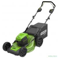 Greenworks Газонокосилка аккумуляторная GD60LM46HP, {60V, 46 см, бесщеточная, без АКБ и ЗУ} [2502807]