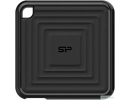 Silicon Power Portable SSD 512GB  PC60 External  USB 3.2 Type-C [R/W - 540/500 MB/s] черный (SP512GBPSDPC60CK)