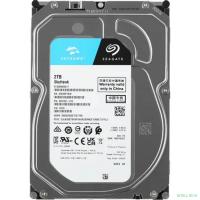 2TB Seagate Skyhawk (ST2000VX017) {Serial ATA III, 5400 rpm, 256mb, для видеонаблюдения}