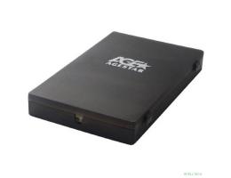AgeStar SUBCP1 (BLACK) Корпус Black / Пластик / USB 2.0 / SATA Внешний бокс HDD/SSD 2.5 