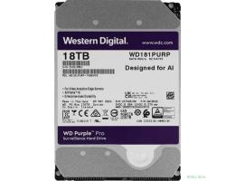 18TB WD Purple Pro (WD181PURP) {Serial ATA III, 7200- rpm, 512Mb, 3.5"}