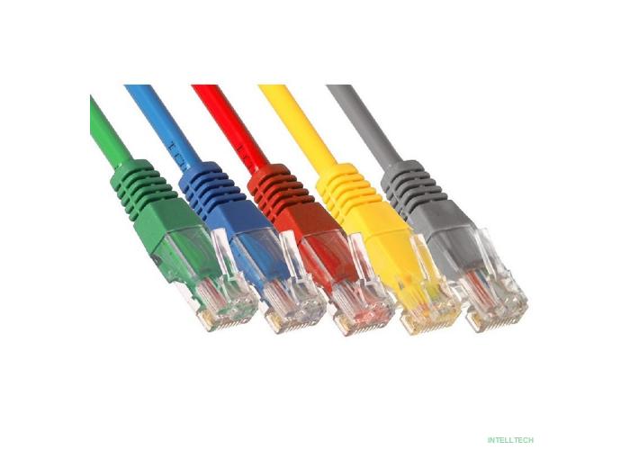 Exegate EX286385RUS Патч-корд LSZH UTP-RJ45-RJ45-5e-5M-LSZH-GY, UTP, cat.5e, 5м, серый