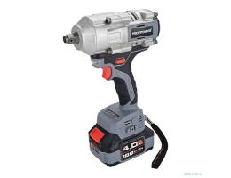 Аккумуляторный бесщеточный ударный гайковерт PROFIPOWER T-900N (20В,Li-ion-1шт, 4.0Ач, 900Нм, ударные головки 17/19/21мм, З/У, в кейсе) [E0186M1/E0186]