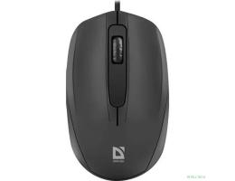 Defender Alpha MB-507 [52507] {проводная, тихая, черный, 1.8 м,1000 dpi}