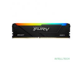 Kingston 32GB 3200MT/s DDR4 CL16 DIMM FURY Beast RGB KF432C16BB2A/32 Kingston 32GB 3200MT/s DDR4 CL16 DIMM FURY Beast RGB KF432C16BB2A/32