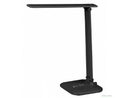 ЭРА Б0031613 Настольный светодиодный светильник NLED-462-10W-BK черный {складной, 3 ступенчатый диммер яркости, цвет. темп. 3000К}