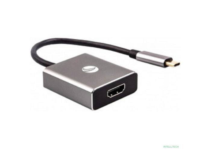 VCOM CU423T Адаптер USB 3.1 Type-Cm -->HDMI A(f) 4K@60Hz, Aluminum Shell, VCOM <CU423T> [04895182217201]