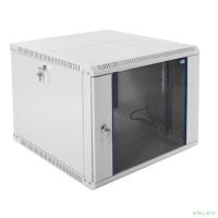 ЦМО Шкаф телекоммуникационный настенный разборный 9U (600х650) дверь стекло (ШРН-Э-9.650) (1 коробка)