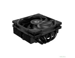 Cooler ID-Cooling IS-40-XT BLACK LGA1700/1200/115X/AM5/AM4 низкопрофильный высота 47mm (TDP 100W, PWM, 4 тепл.трубки прямого контакта, FAN 92mm, черный) BOX