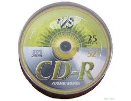 Диски VS CD-R 80 52x Shrink/25