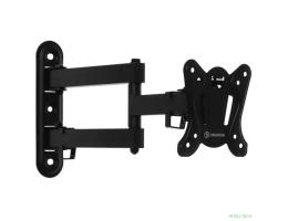 ONKRON NP15 кронштейн для телевизора 10"-32" наклонно-поворотный, чёрный