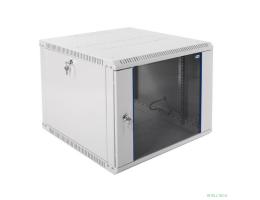 ЦМО Шкаф телекоммуникационный настенный разборный 9U (600х650) дверь стекло (ШРН-Э-9.650) (1 коробка)