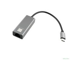 5bites Кабель-адаптер UA2C-45-16BK USB3.1 / RJ45 100MB / AL / GREY