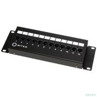 5bites Патч-панель PPU55-08W UTP / 5E / 12P / FRONT DUAL IDC / 2U / L=287MM / WALL