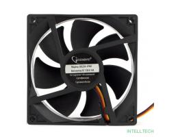 Gembird Вентилятор 92x92x25 гидродинамический тихий 3 pin/4pin Molex провод 30 см [S9225H-3P4M]