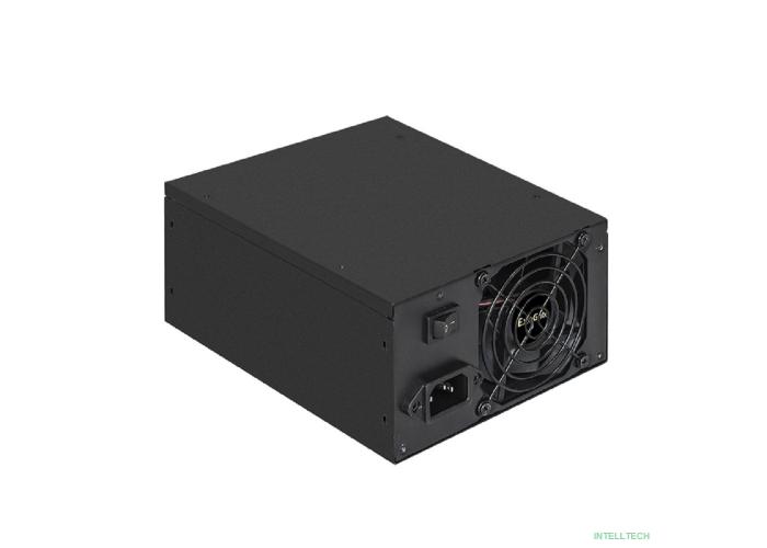 Exegate EX174459RUS Блок питания 600W Exegate <RM-600ADS> APFC,2х8 cm fan, 20+4pin/(4+4)pin , 2xPCI-E , 9xSATA